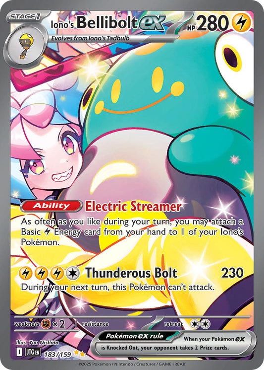 183/159  Iono's Bellibolt ex - 183/159