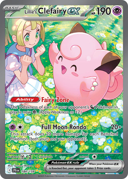 184/159  Lillie's Clefairy ex - 184/159