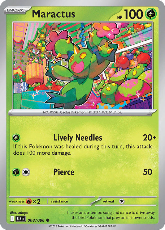 008/086  Maractus (Poke Ball Pattern)