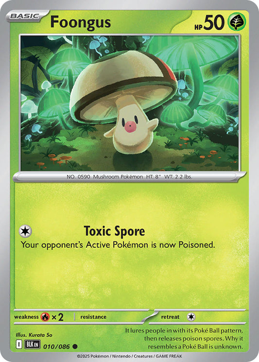010/086  Foongus (Poke Ball Pattern)