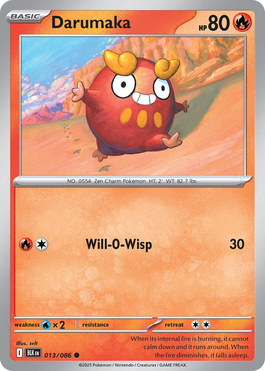 013/086  Darumaka (Master Ball Pattern)