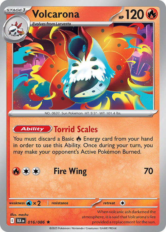 016/086  Volcarona (Master Ball Pattern)