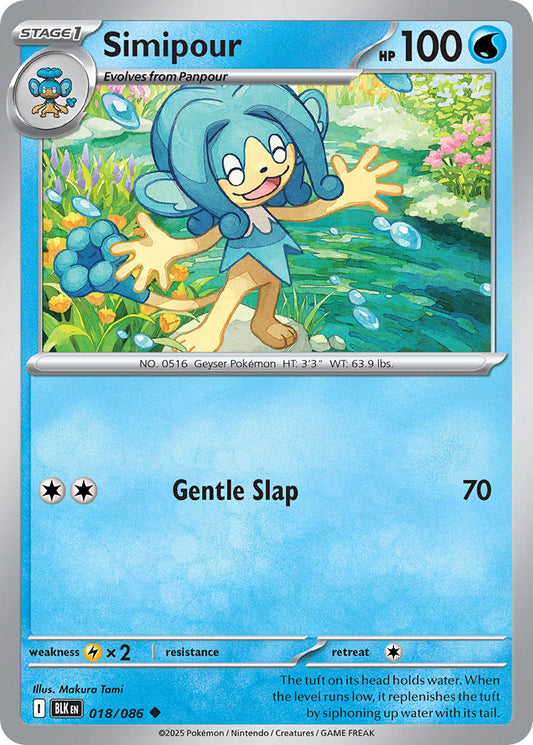 018/086  Simipour (Poke Ball Pattern)
