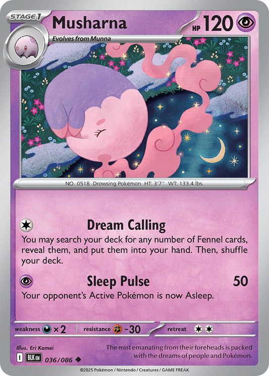 036/086  Musharna (Master Ball Pattern)
