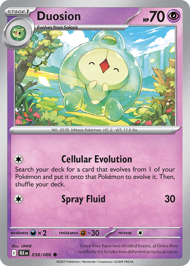 038/086  Duosion (Poke Ball Pattern)
