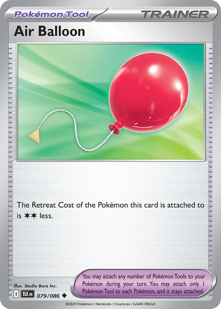 079/086  Air Balloon (Poke Ball Pattern)