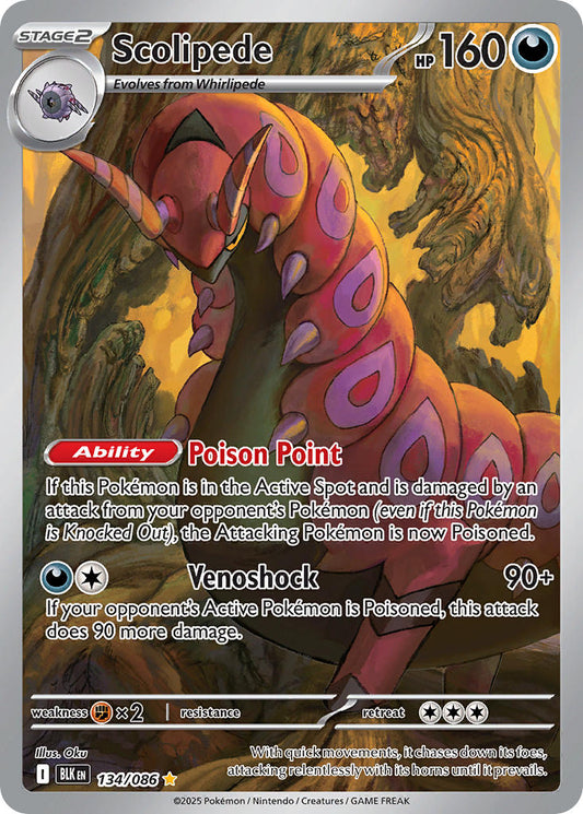 134/086  Scolipede - 134/086