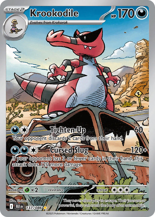 137/086  Krookodile - 137/086