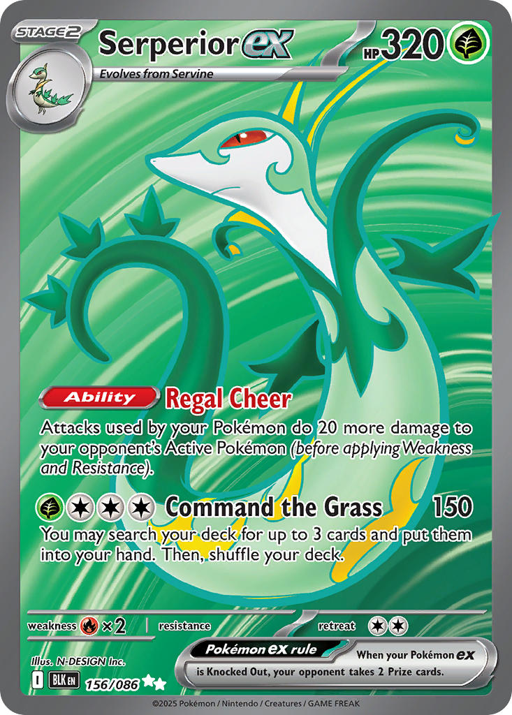 156/086  Serperior ex - 156/086