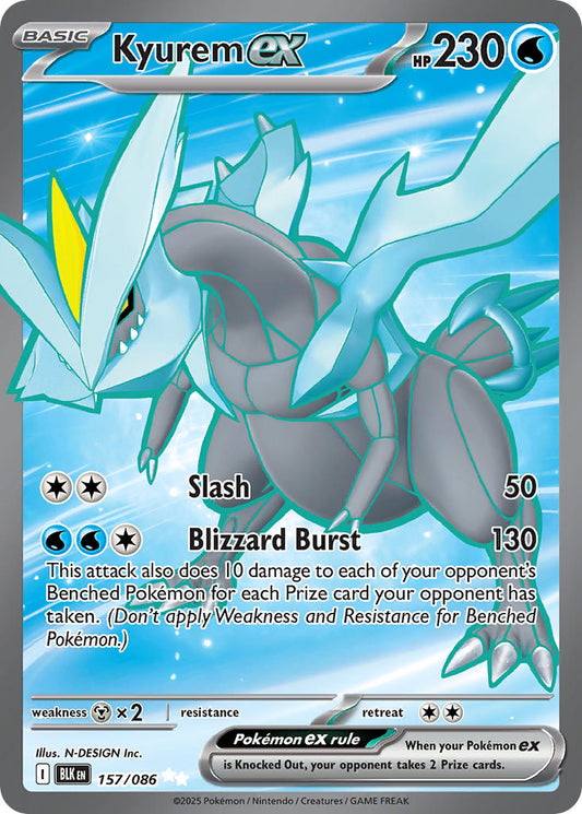 157/086  Kyurem ex - 157/086