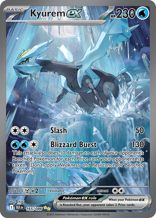 165/086  Kyurem ex - 165/086